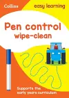 Pen Control Age 3-5 Wipe Clean Activity Book cover