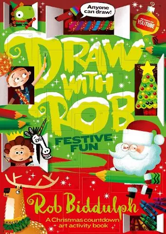 Draw With Rob: Festive Fun cover