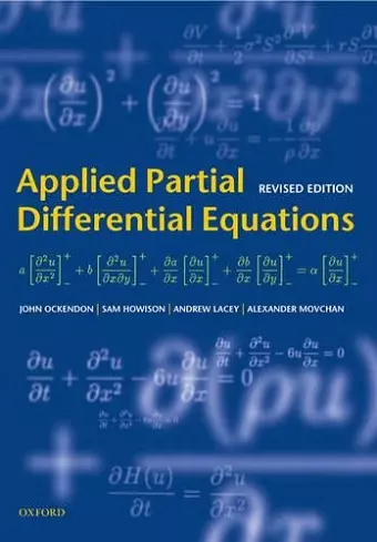 Applied Partial Differential Equations cover