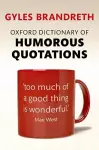 Oxford Dictionary of Humorous Quotations cover