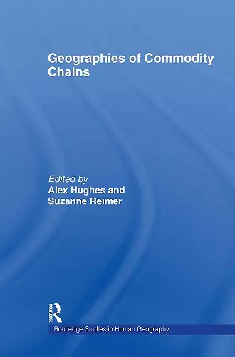 Geographies of Commodity Chains cover