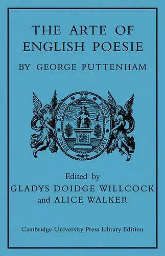 The Arte of English Poesie cover