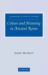 Colour and Meaning in Ancient Rome cover