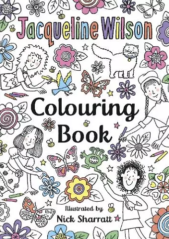 The Jacqueline Wilson Colouring Book cover