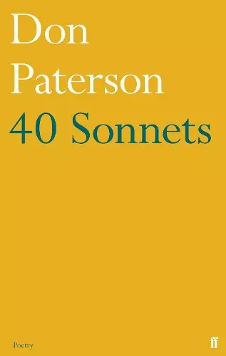 40 Sonnets cover