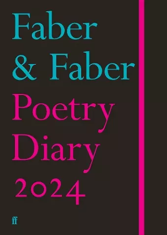 Faber Poetry Diary 2024 cover