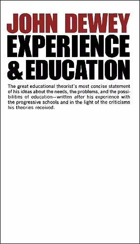 Experience And Education cover