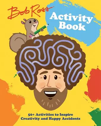 Bob Ross Activity Book cover