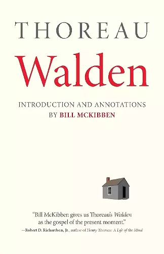 Walden: With an Introduction and Annotations by Bill McKibben cover