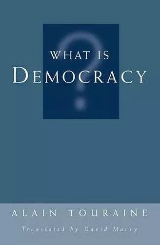 What Is Democracy? cover