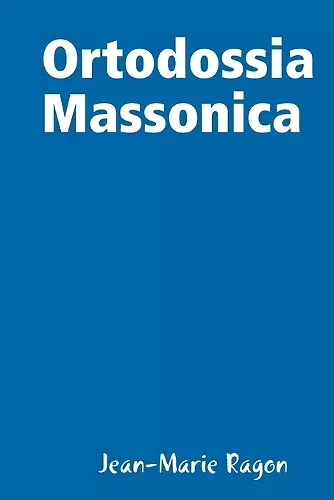 Ortodossia Massonica cover