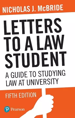 Letters to a Law Student cover