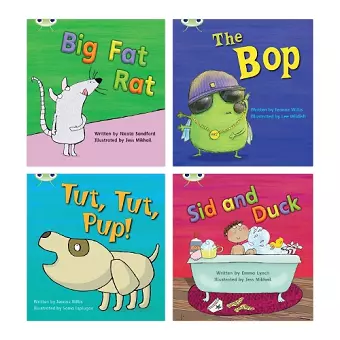 Learn to Read at Home with Bug Club Phonics: Pack 2 (Pack of 4 fiction books) cover