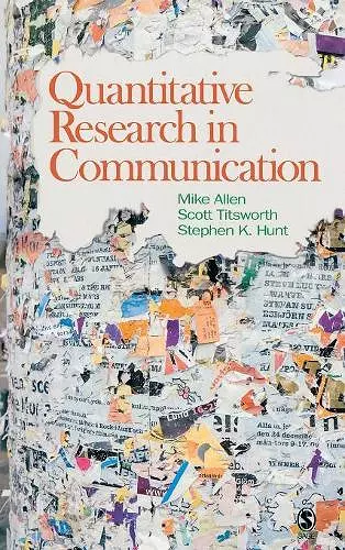 Quantitative Research in Communication cover