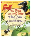 First Graphic Readers: Aesop: the Ant and the Grasshopper & the Fox and the Crow cover