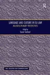 Language and Culture in EU Law cover