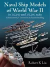 Naval Ship Models of World War II in 1/1250 and 1/1200 Scales cover