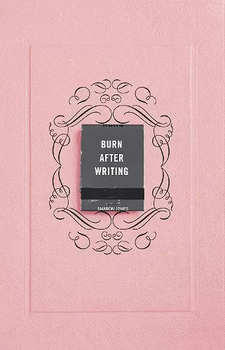 Burn After Writing cover