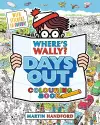 Where's Wally? Days Out: Colouring Book cover