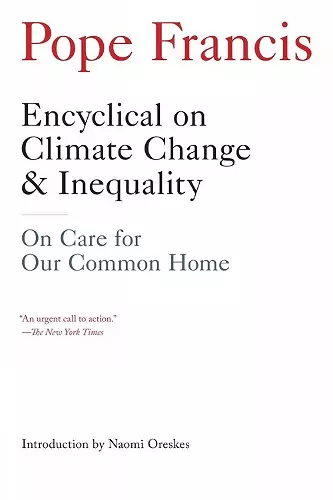 Encyclical on Climate Change and Inequality cover