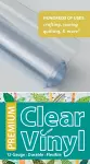 Premium Clear Vinyl Roll 16" x 1½ Yard Roll cover