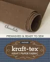 kraft-tex® Vintage Roll, Chocolate Prewashed cover