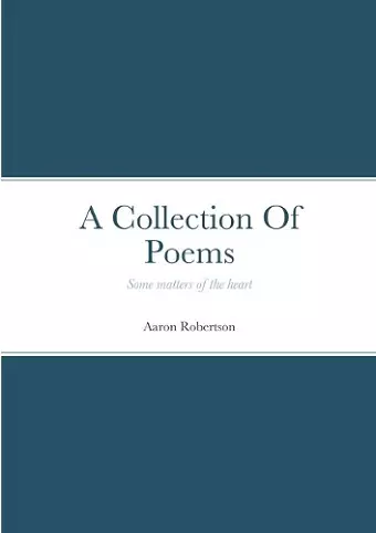 A Collection Of Poems cover