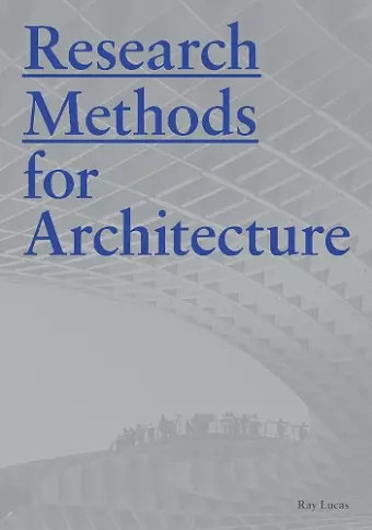 Research Methods for Architecture cover