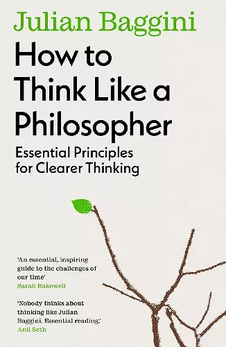 How to Think Like a Philosopher cover