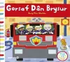 Cyfres Gwthio, Tynnu, Troi: Gorsaf Dân Brysur / Push, Pull and Turn Series: Busy Fire Station cover