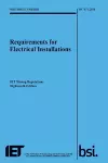 Requirements for Electrical Installations, IET Wiring Regulations, Eighteenth Edition, BS 7671:2018 cover