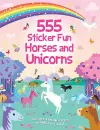 555 Sticker Fun - Horses and Unicorns Activity Book cover