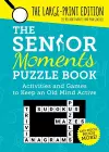 The Senior Moments Puzzle Book cover