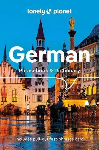 Lonely Planet German Phrasebook & Dictionary cover