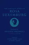 The Complete Works of Rosa Luxemburg Volume IV cover