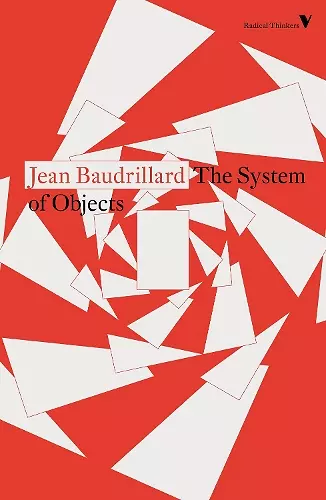 The System of Objects cover