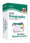 GCSE Geography AQA Revision Question Cards cover