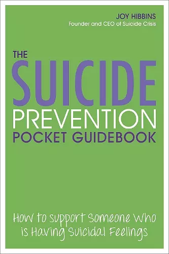 The Suicide Prevention Pocketbook cover