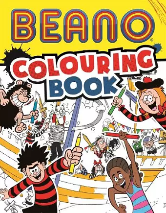 Beano Colouring Book cover