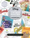 Disney The Vintage Poster Collection Colouring Book cover