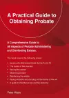 A Practical Guide to Obtaining Probate cover