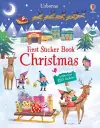 First Sticker Book Christmas cover