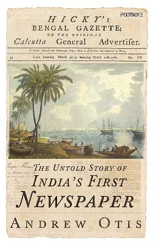 Hicky's Bengal Gazette cover