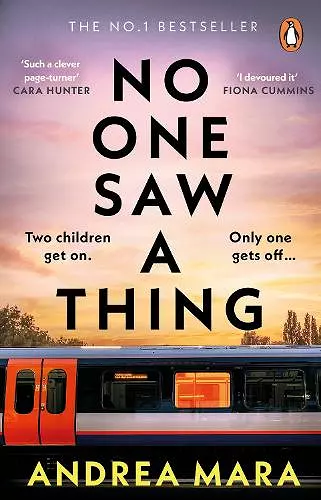 No One Saw a Thing cover