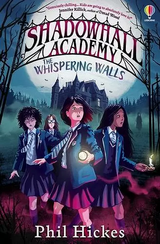 Shadowhall Academy: The Whispering Walls cover