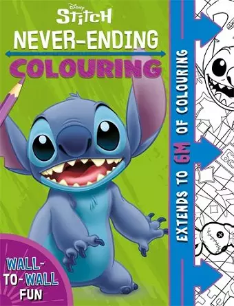 Disney Stitch: Never-Ending Colouring cover