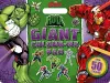 Marvel Avengers Hulk: Giant Colour-Me Pad cover