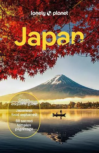 Lonely Planet Japan cover