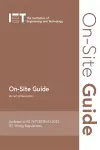 On-Site Guide (BS 7671:2018+A2:2022) cover