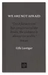 We are Not Afraid cover